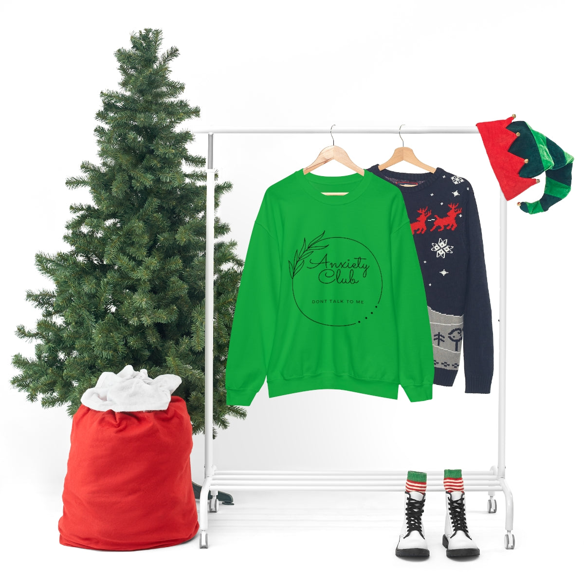 Anxiety Club Crewneck Sweatshirt