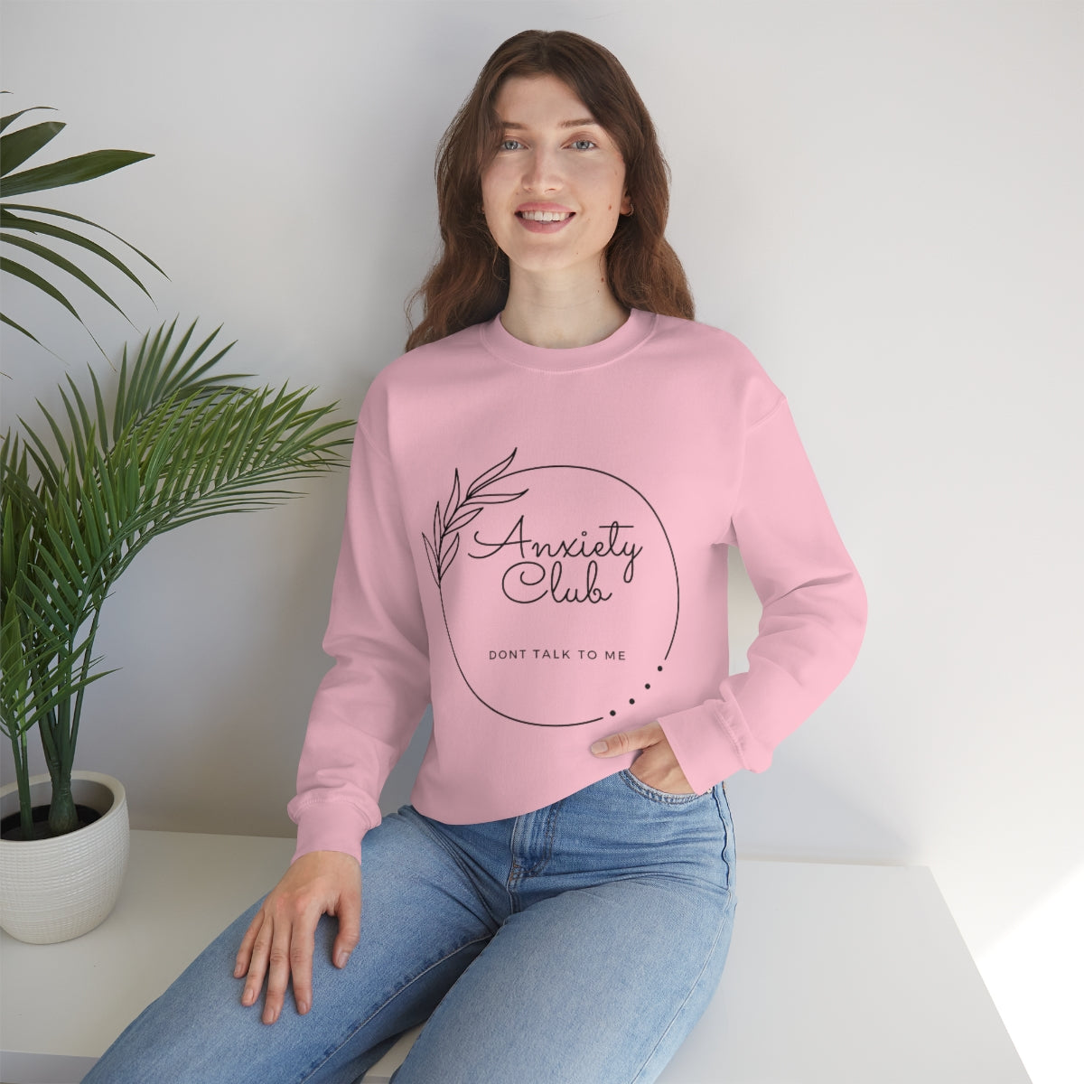 Anxiety Club Crewneck Sweatshirt