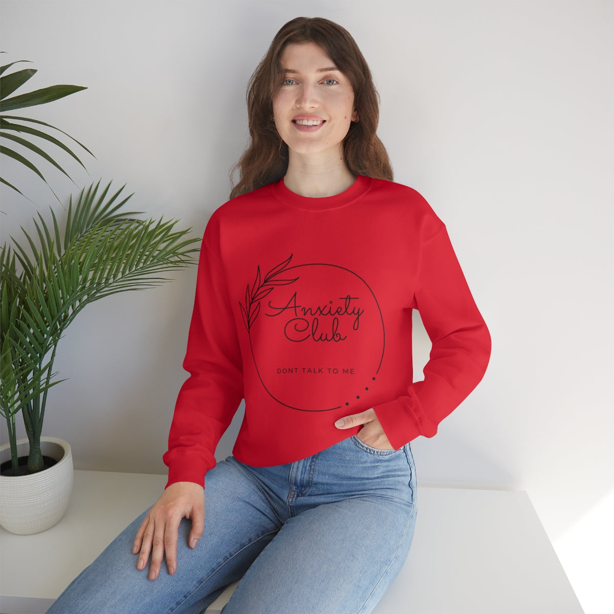 Anxiety Club Crewneck Sweatshirt