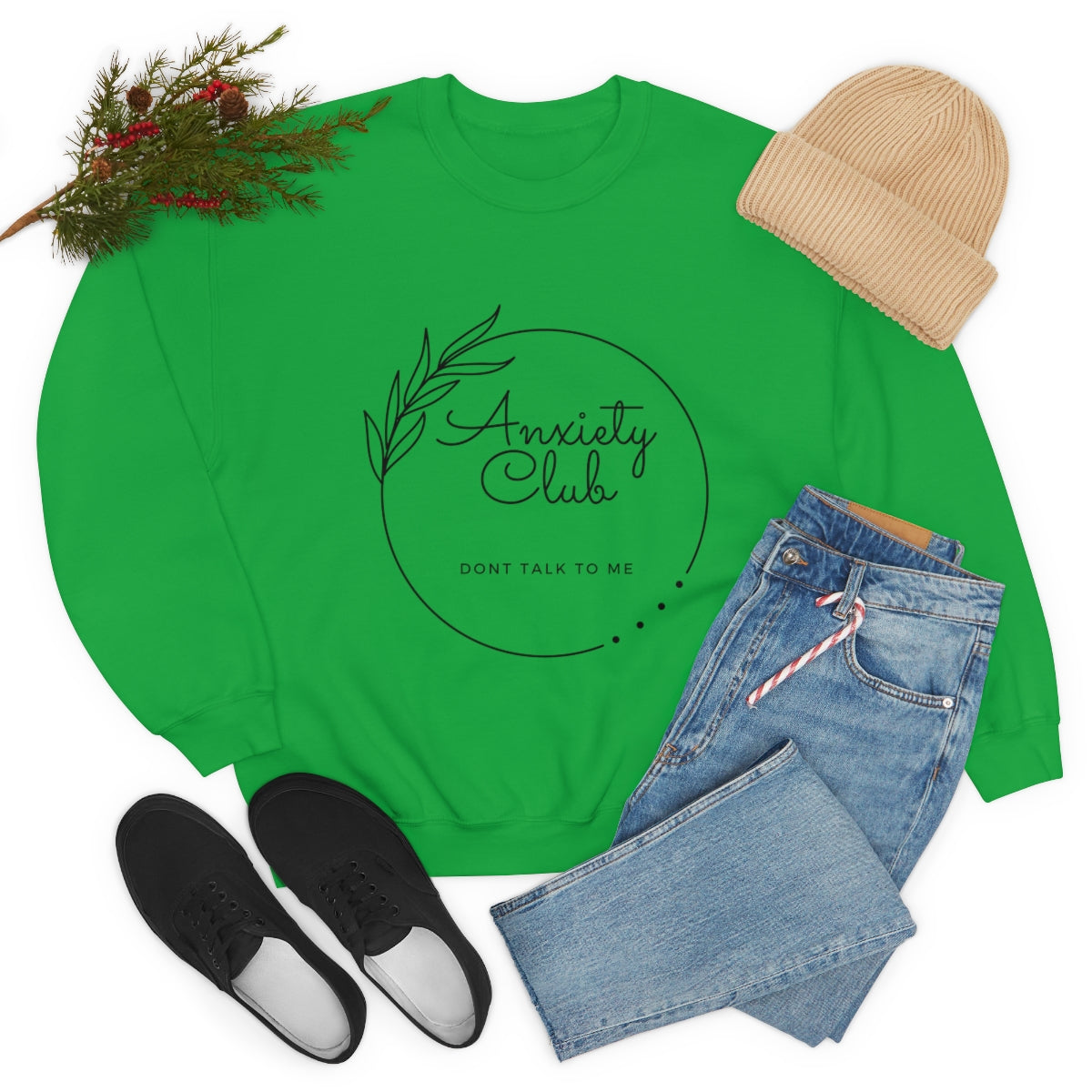 Anxiety Club Crewneck Sweatshirt