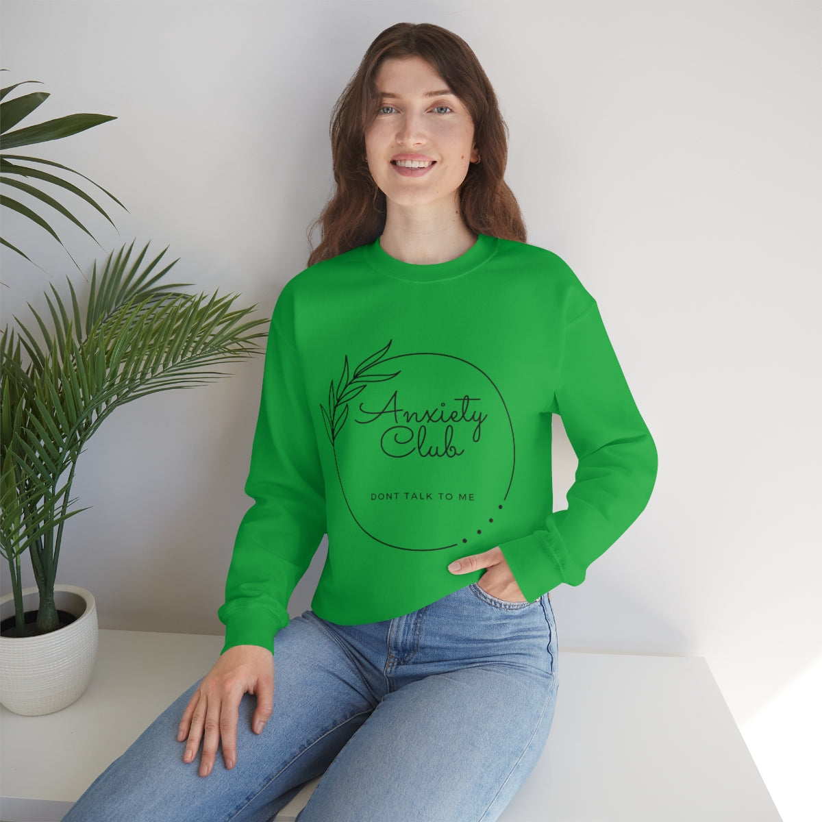 Anxiety Club Crewneck Sweatshirt