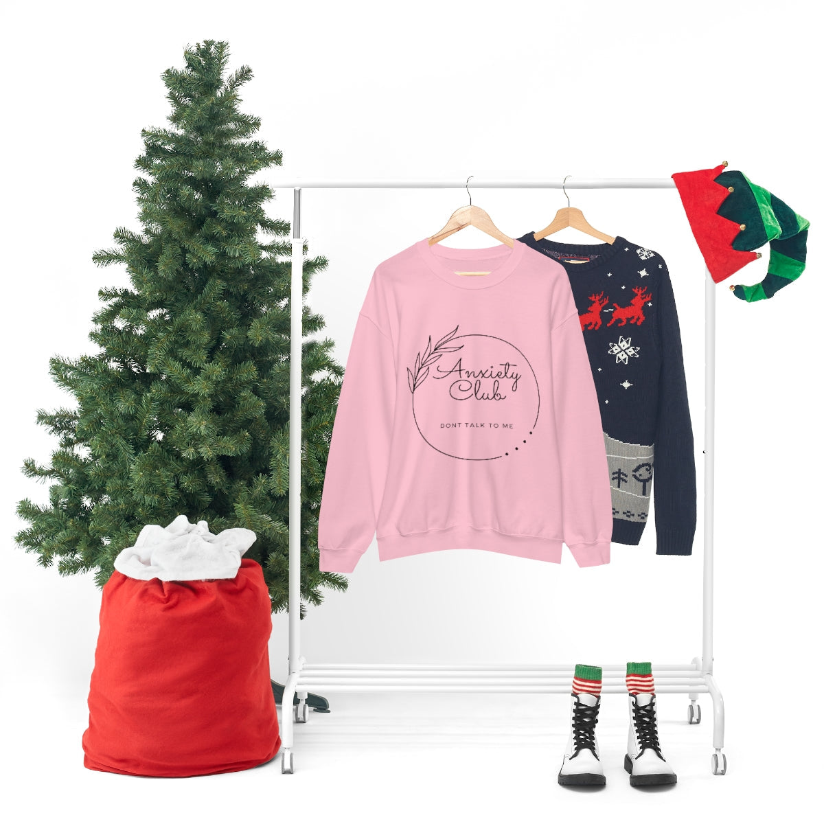 Anxiety Club Crewneck Sweatshirt
