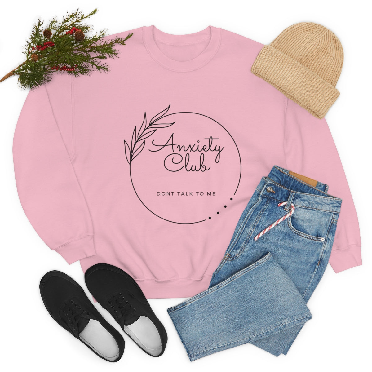 Anxiety Club Crewneck Sweatshirt