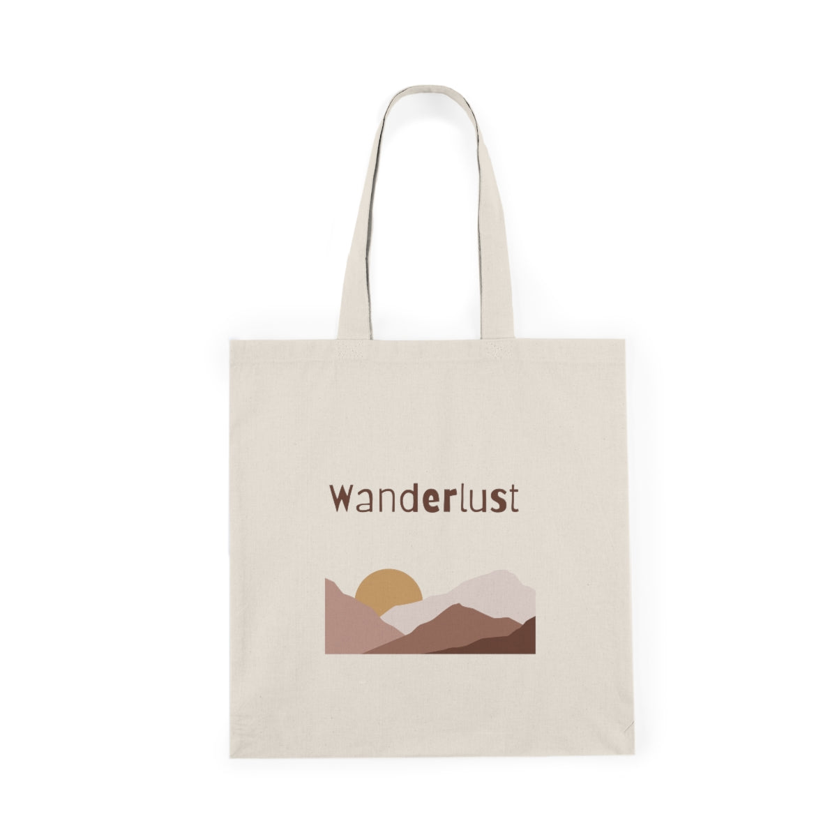 Wanderlust Natural Tote Bag