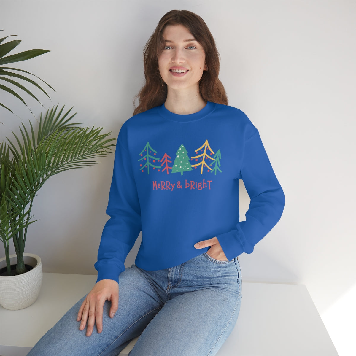 Merry & Bright Crewneck Sweatshirt