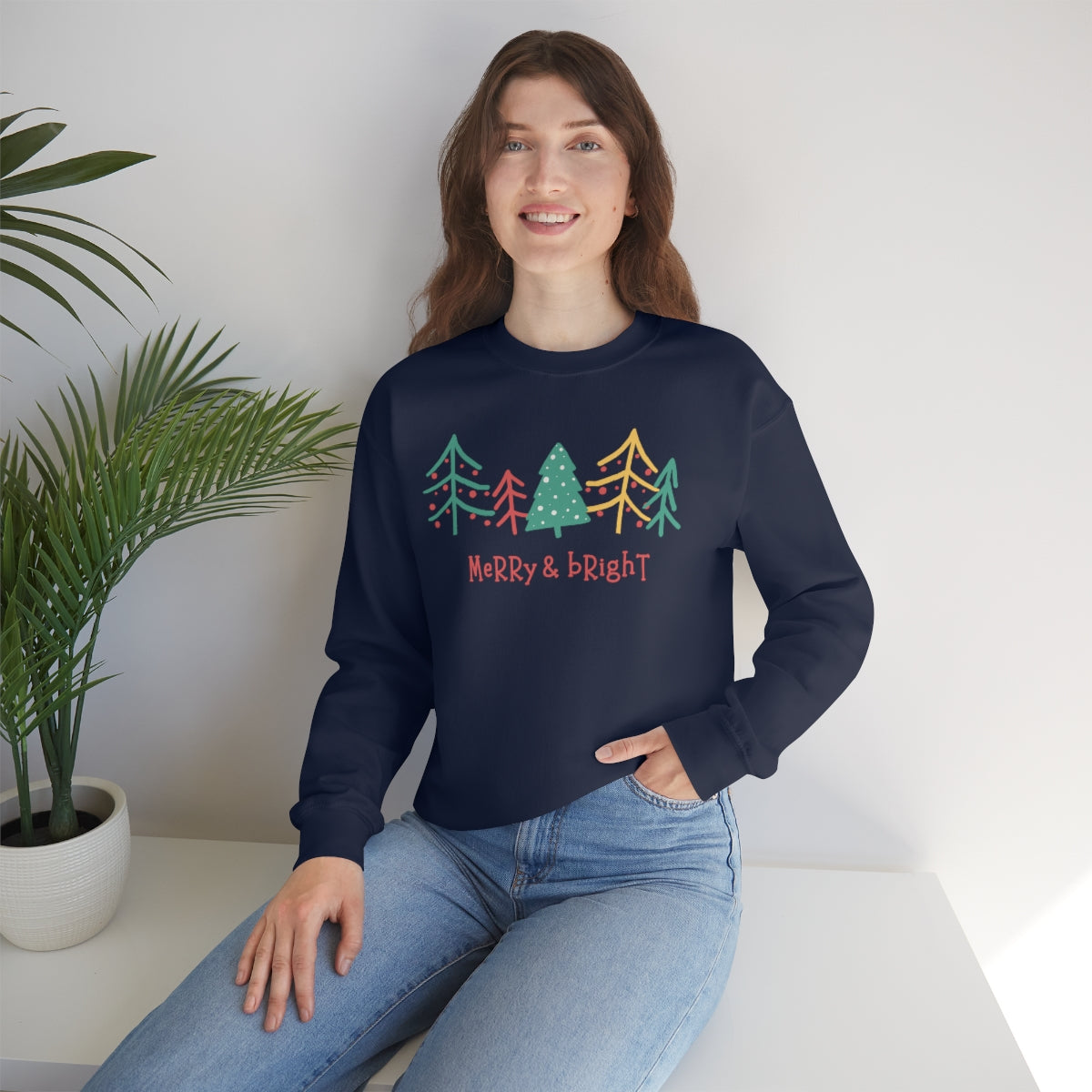 Merry & Bright Crewneck Sweatshirt