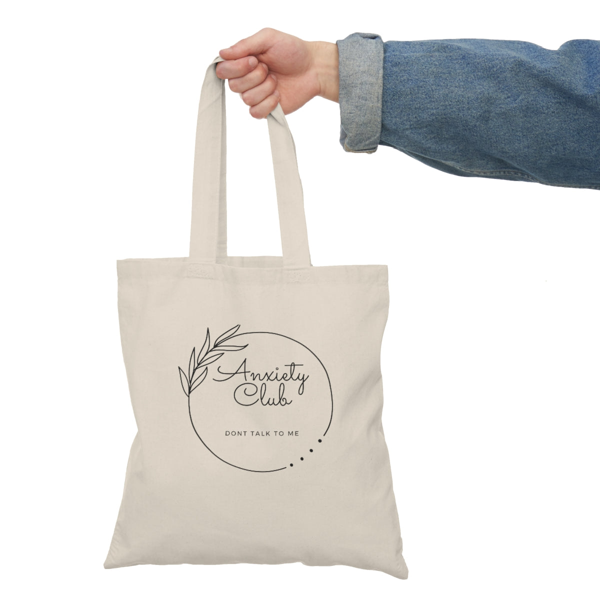 Anxiety Club Natural Tote Bag