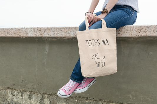 Totes Ma Goats Natural Tote Bag